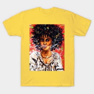 Smoking lady 186 T-Shirt